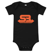 Load image into Gallery viewer, Switchback Logo baby short sleeve onesie