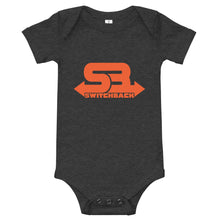 Load image into Gallery viewer, Switchback Logo baby short sleeve onesie