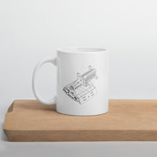 Load image into Gallery viewer, Switchback white glossy mug (11oz)